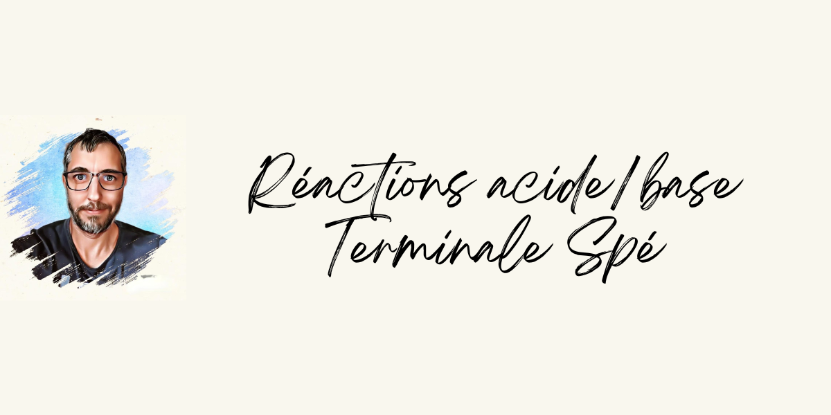 réactions acide/base
