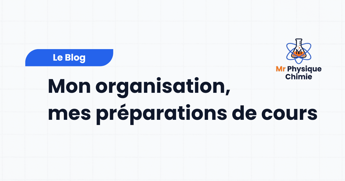 mes préparations